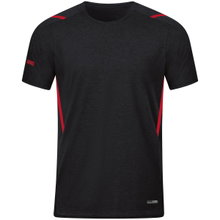 JAKO Sport T-shirt Challenge - Polyester-Stretch-Jersey black/red Boys